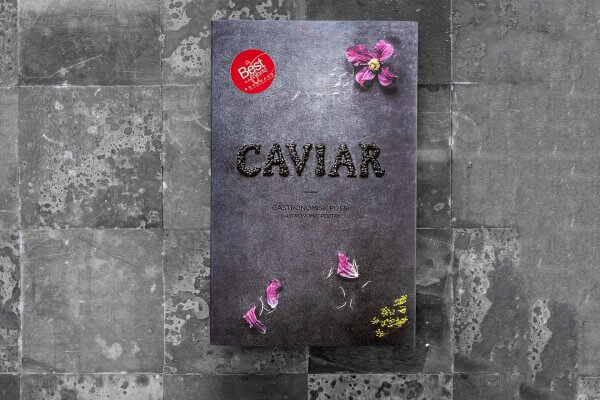 Gastronomic Poetry gives you beautiful recipes with caviar